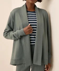 Women Pact Organic Airplane Drape Cardigan