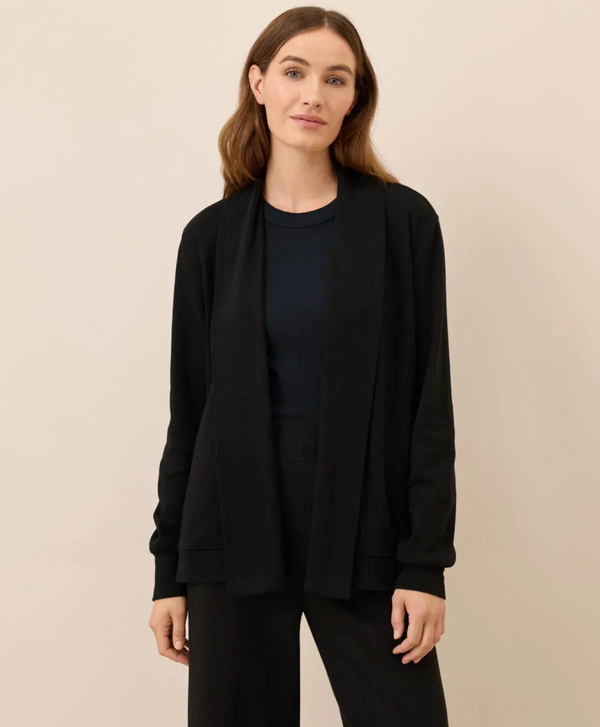 Women Pact Organic Airplane Drape Cardigan