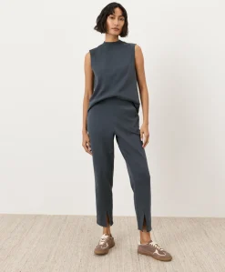 Women Pact Organic Airplane Mock Neck Shell