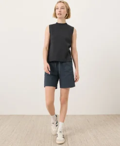 Women Pact Organic Airplane Mock Neck Shell
