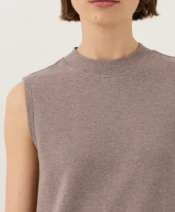 Women Pact Organic Airplane Mock Neck Shell