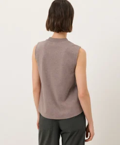 Women Pact Organic Airplane Mock Neck Shell