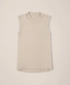 Women Pact Organic Airplane Mock Neck Shell