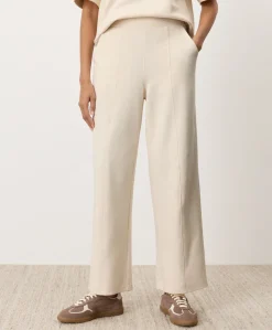 Women Pact Organic Airplane Pintuck Wide Leg Pant