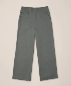 Women Pact Organic Airplane Pintuck Wide Leg Pant