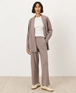 Women Pact Organic Airplane Pintuck Wide Leg Pant