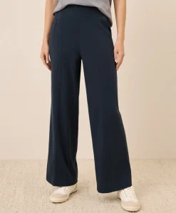 Women Pact Organic Airplane Pintuck Wide Leg Pant