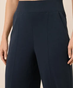 Women Pact Organic Airplane Pintuck Wide Leg Pant