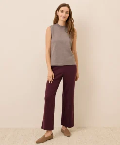 Women Pact Organic Airplane Pintuck Wide Leg Pant