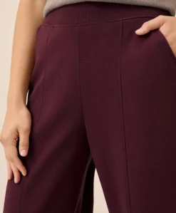 Women Pact Organic Airplane Pintuck Wide Leg Pant