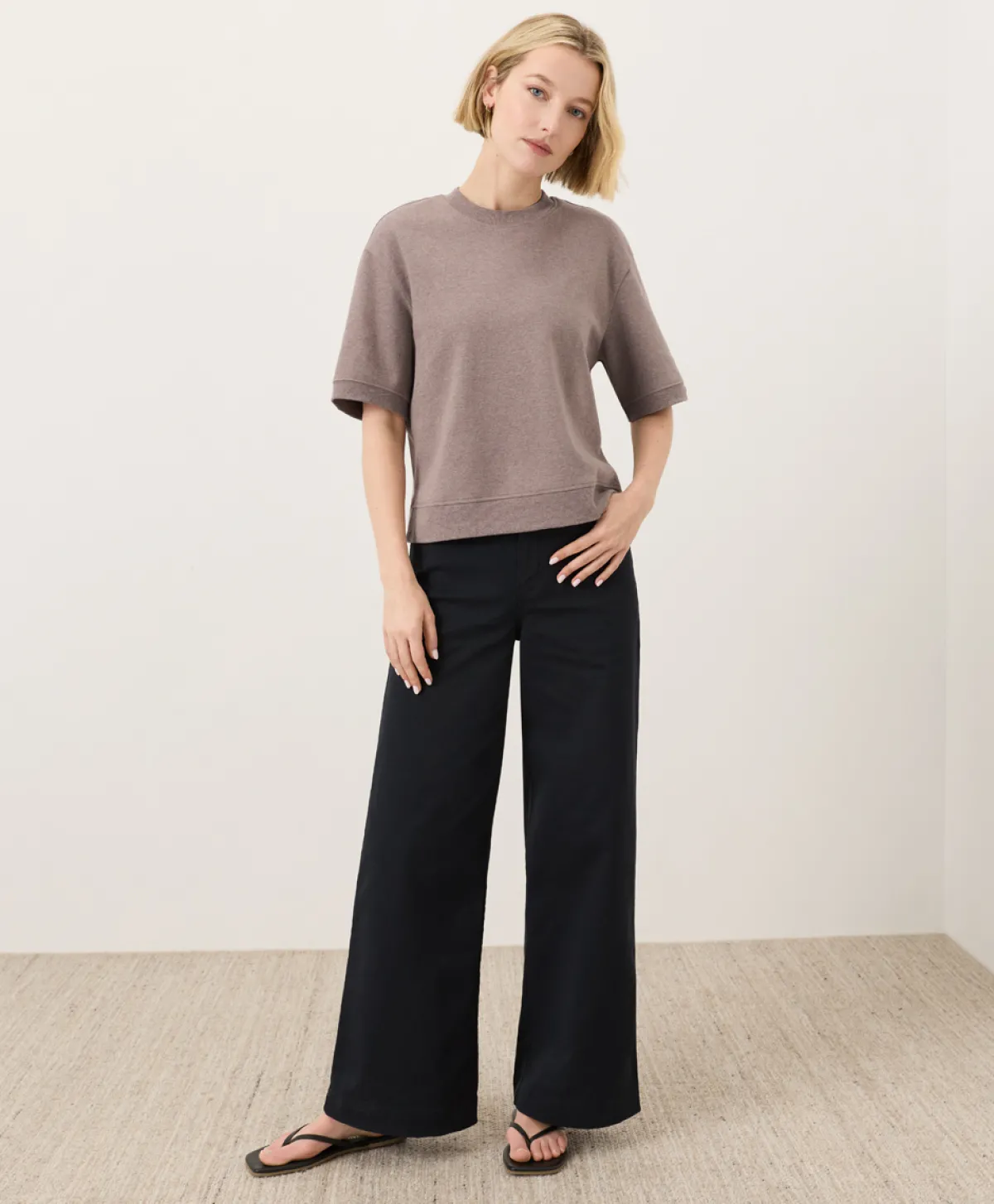 Women Pact Organic Airplane Sweatshirt Tee