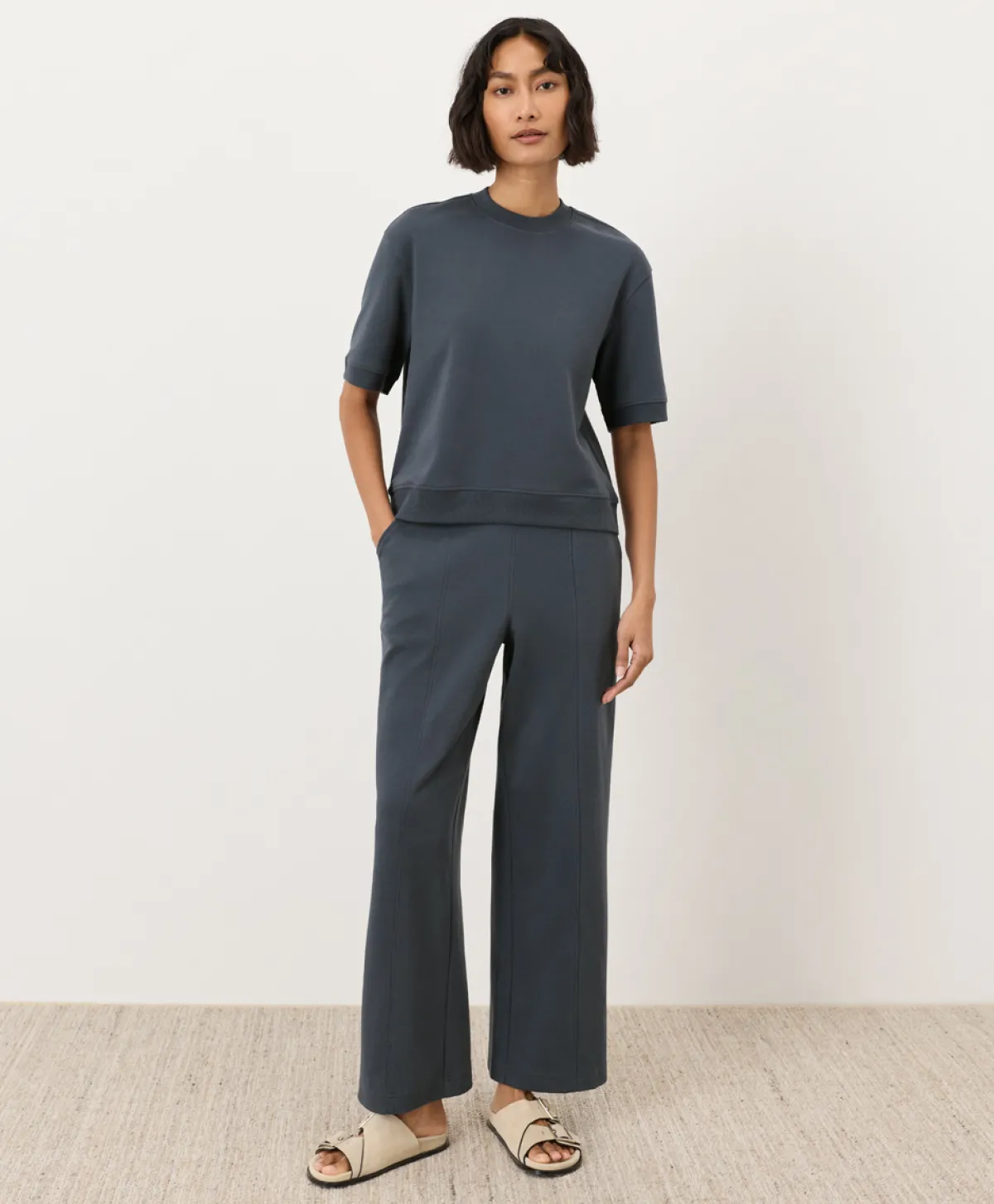 Women Pact Organic Airplane Sweatshirt Tee