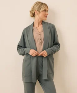 Women Pact Organic Airplane Wrap Cardigan