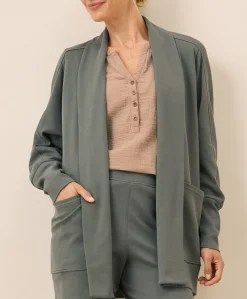 Women Pact Organic Airplane Wrap Cardigan