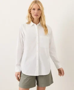 Women Pact Organic All Day Poplin Classic Shirt