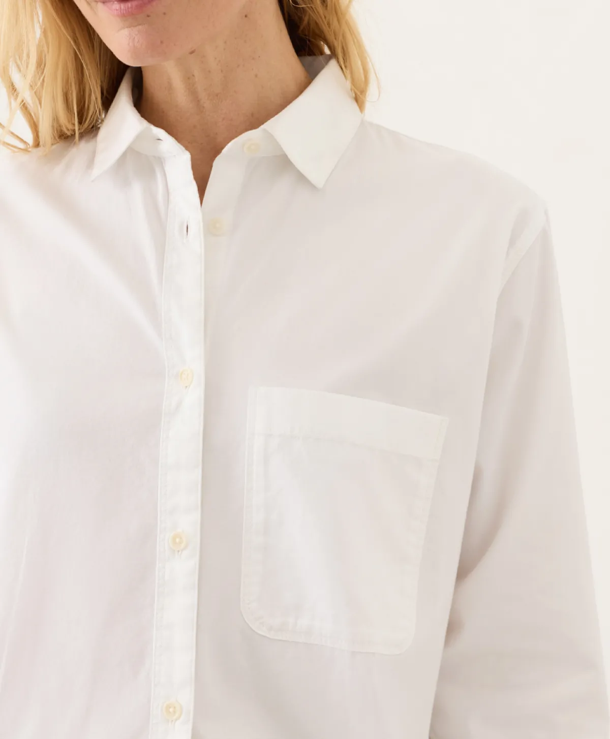 Women Pact Organic All Day Poplin Classic Shirt