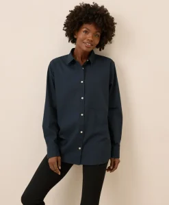 Women Pact Organic All Day Poplin Classic Shirt