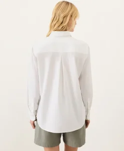 Women Pact Organic All Day Poplin Classic Shirt