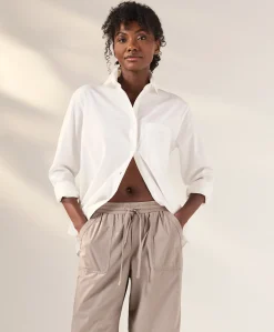 Women Pact Organic All Day Poplin Classic Shirt