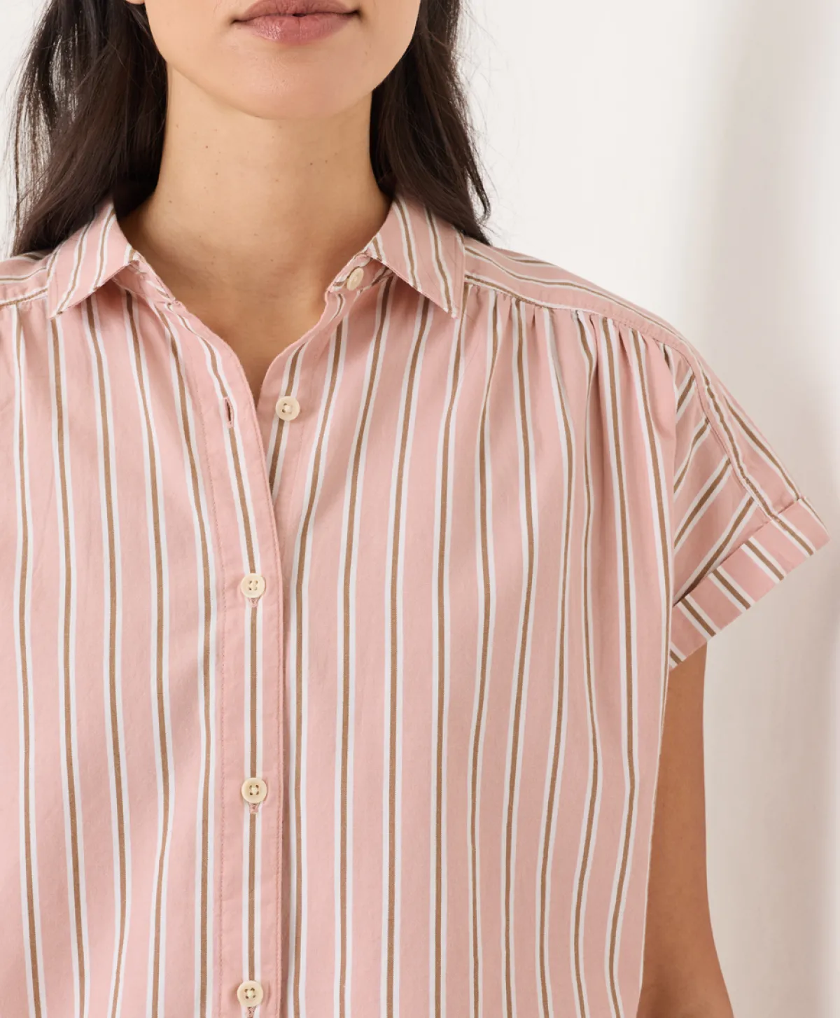 Women Pact Organic All Day Poplin Easy Shirt