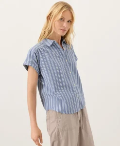 Women Pact Organic All Day Poplin Easy Shirt