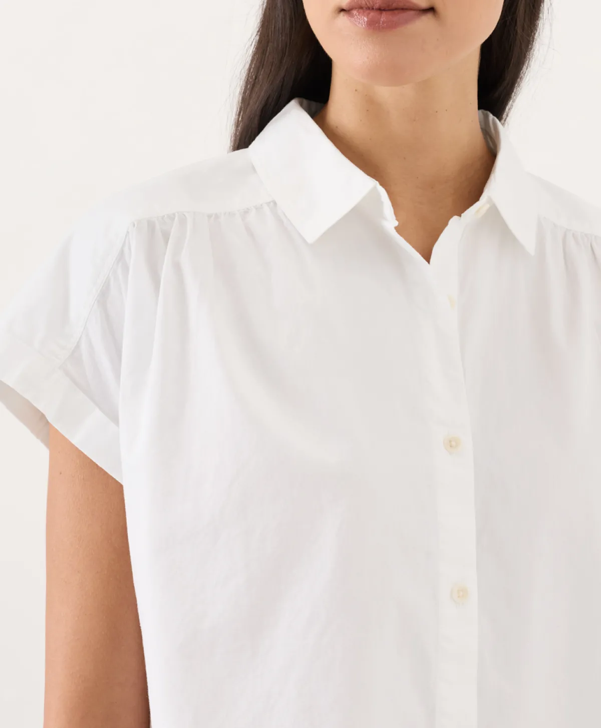 Women Pact Organic All Day Poplin Easy Shirt