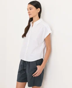 Women Pact Organic All Day Poplin Easy Shirt