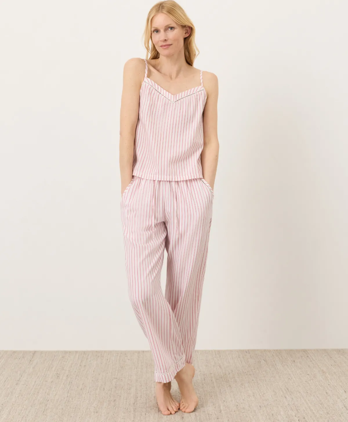 Women Pact Organic Breezy Cotton Sleep Set