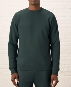 Pact Organic Brushed Fleece Crew Sweatshirt