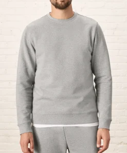 Pact Organic Brushed Fleece Crew Sweatshirt