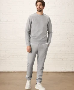 Pact Organic Brushed Fleece Crew Sweatshirt