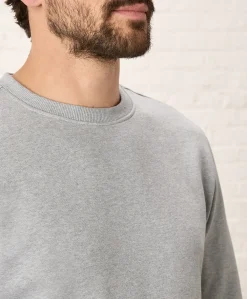 Pact Organic Brushed Fleece Crew Sweatshirt