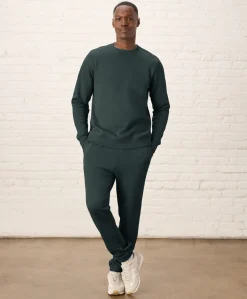 Pact Organic Brushed Fleece Crew Sweatshirt