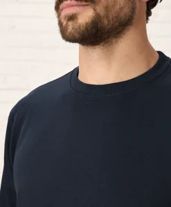 Pact Organic Brushed Fleece Crew Sweatshirt