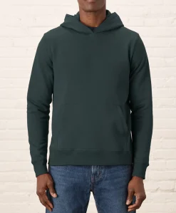 Pact Organic Brushed Fleece Pullover Hoodie