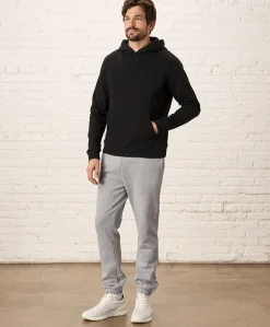 Pact Organic Brushed Fleece Pullover Hoodie