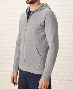 Pact Organic Brushed Fleece Zip Hoodie