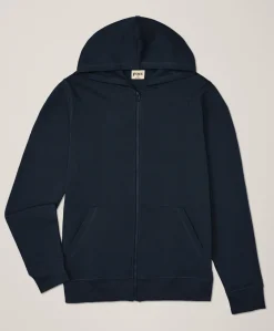 Pact Organic Brushed Fleece Zip Hoodie