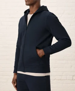 Pact Organic Brushed Fleece Zip Hoodie