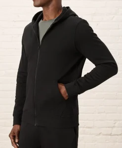 Pact Organic Brushed Fleece Zip Hoodie