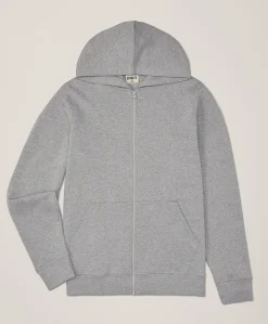 Pact Organic Brushed Fleece Zip Hoodie