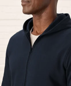 Pact Organic Brushed Fleece Zip Hoodie