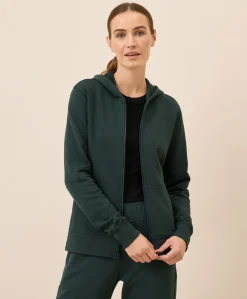Women Pact Organic Brushed Fleece Zip Hoodie