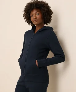 Women Pact Organic Brushed Fleece Zip Hoodie