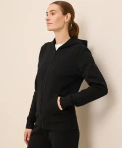 Women Pact Organic Brushed Fleece Zip Hoodie