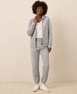 Women Pact Organic Brushed Fleece Zip Hoodie