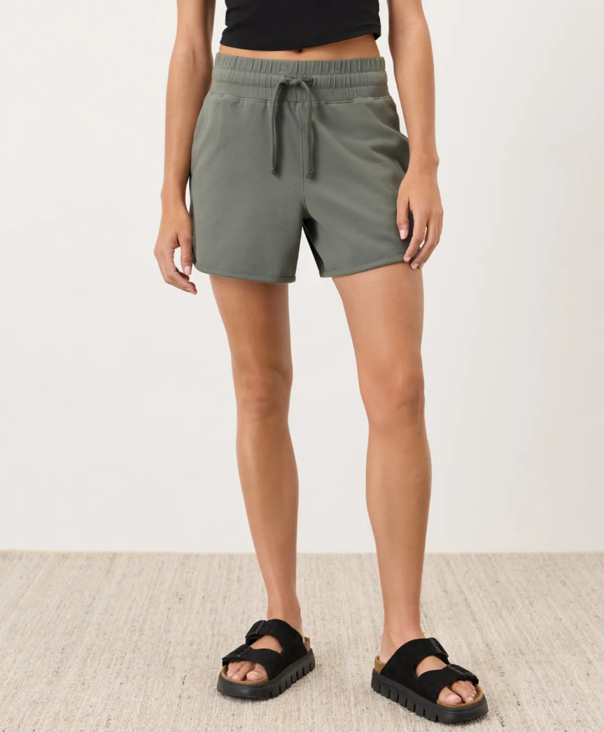 Women Pact Organic Cloudknit Curved Hem Short