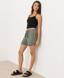 Women Pact Organic Cloudknit Curved Hem Short