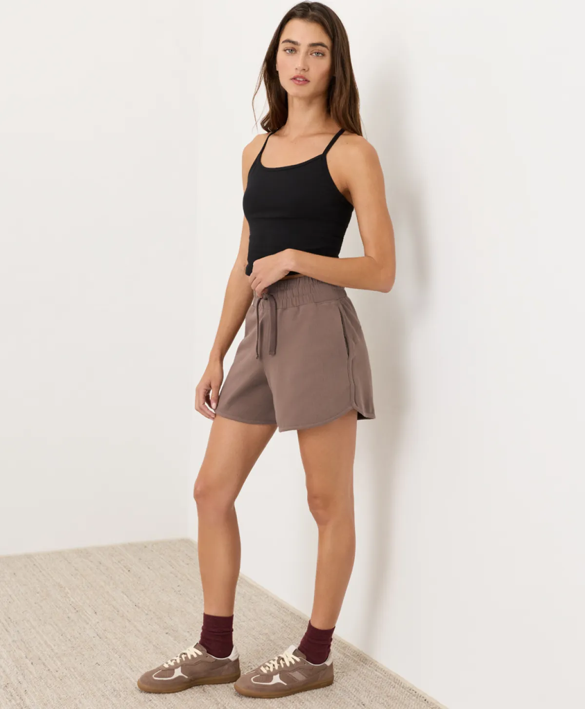 Women Pact Organic Cloudknit Curved Hem Short