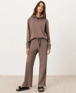 Women Pact Organic Cloudknit Quarter Zip